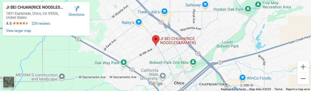 Location 1851 Esplanade, Chico, CA 95926